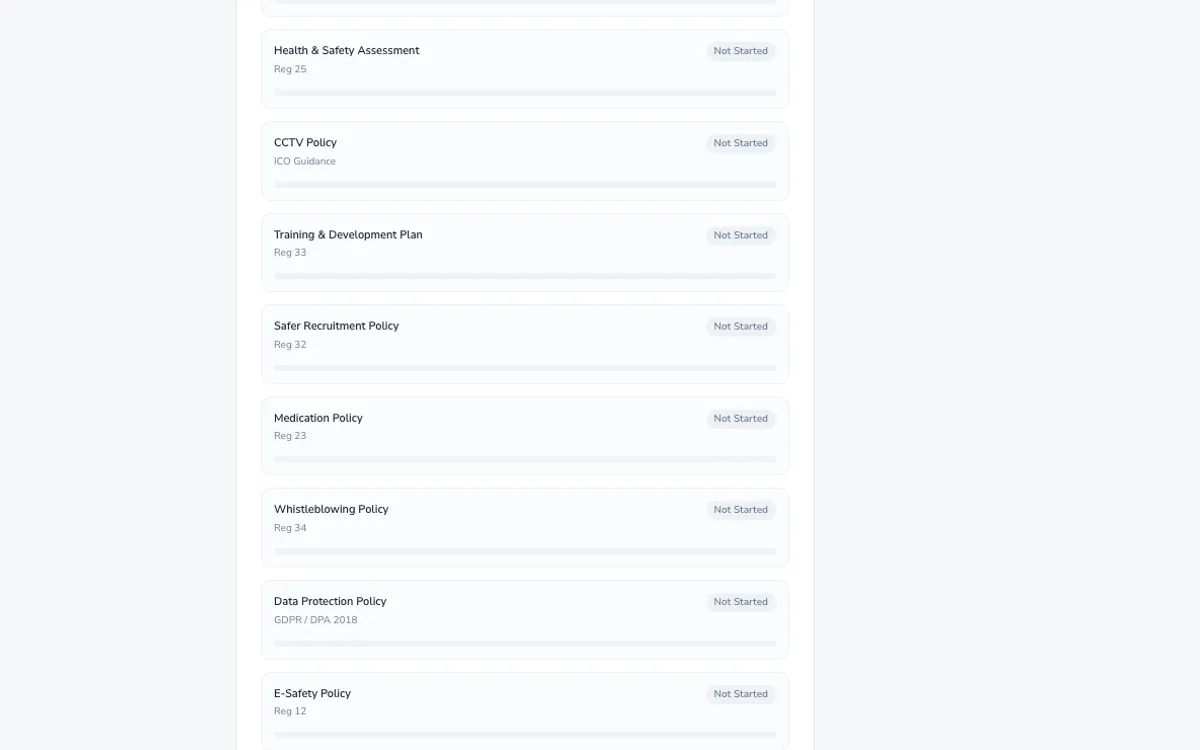 Launch44 readiness dashboard showing registration progress